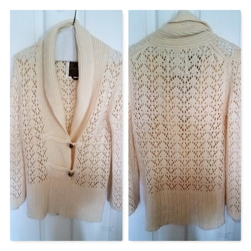 Off white sweater